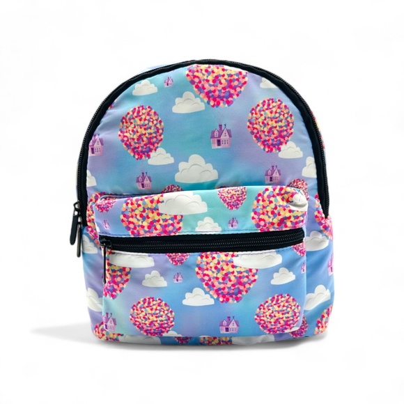 NEW Bioworld Disney Pixar Up Movie Balloon Up House Disney Love Mini Backpack - Picture 1 of 3